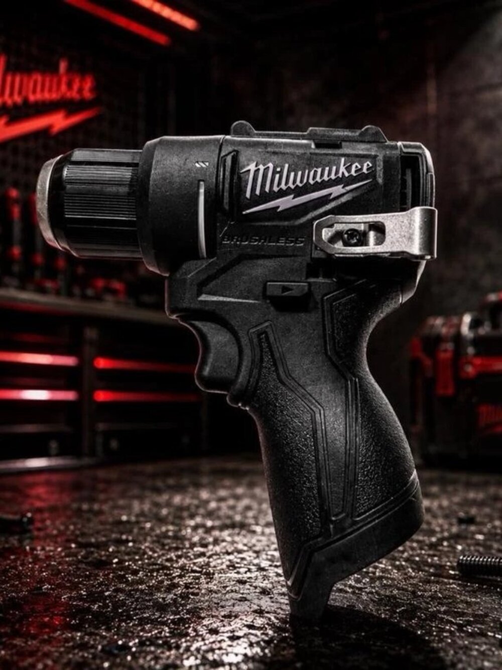 New Milwaukee M12 Subcompact Custom Blackout Cordless Drill (TOOL ONLY)